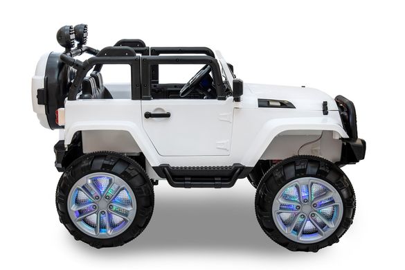 Электромобиль Cabrio Jeep Grand-Rs4 белый 20200355 фото