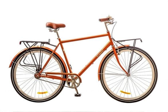 Велосипед 28 Dorozhnik COMFORT MALE 14G рама-22 St коричневый с багажником зад St,с крылом St,с багажником перSt 2017 1890086 фото