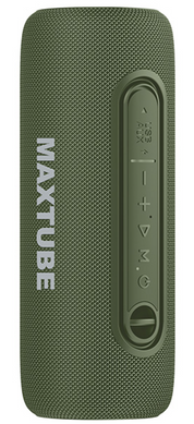 Блютуз-колонка Tracer MaxTube TWS Green 20W (TRAGLO47359) 22500295 фото