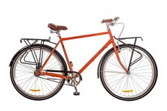Велосипед 28 Dorozhnik COMFORT MALE 14G рама-22 St оранжевый с багажником зад St,с крылом St,с багажником перSt 2017 1890087 фото