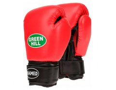 Рукавички боксерські дитячі Green Hill Hamed BGHC-2022 (синтет.шкіра, вага 6 oz, червоний) 1450400 фото