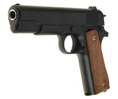 G13 Страйкбольний пістолет Galaxy Colt M1911 Classic метал пластик з кульками чорний 20500945 фото