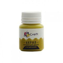 Акриловая краска для декора Матовая Art Craft AP-5415 20 мл Горчичный 21302249 фото