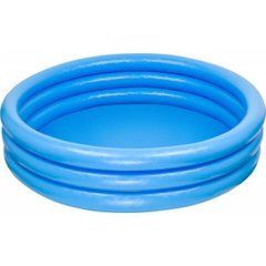 Бассейн надувной 59416NP трехкольцевой Crystal Blue Pool, Intex 20501773 фото