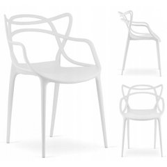 Кресло стул для кухни гостиной баров Bonro B-486 белое 7000445 фото