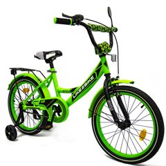 Велосипед дитячий 2-х колісний 18" 211805 (RL7T) Like2bike Sky, салатовий, рама сталь, з дзвінком 21300399 фото