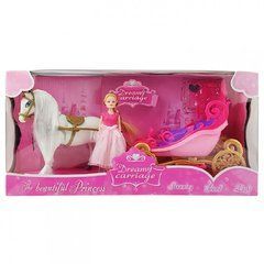 Игровой набор "Карета с куклой" 2205B-6A со звуковыми эффектами (2205B) 21303969 фото