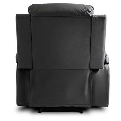 Кресло-реклайнер Prime Seat Black с массажем, раскладное, с подножкой, до 125 кг 22900086 фото