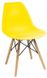 Стол обеденный круглый Bonro В-957-600 белый + 2 желтых кресла В-173 Full Kd 7000674 фото 10