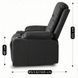 Кресло-реклайнер Prime Seat Black с массажем, раскладное, с подножкой, до 125 кг 22900086 фото 4