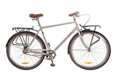 Велосипед 28 Dorozhnik COMFORT MALE 14G рама-22 St серый с багажником зад St,с крылом St,с багажником перSt 2017 1890088 фото