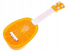 Гитара игрушечная Fan Wingda Toys 819-20, 35 см (Апельсин) 21304770 фото