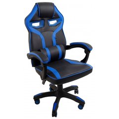 Крісло геймерське Bonro B-827 синє 7000379 фото