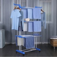 Многоярусная сушилка органайзер для одежды синяя Bonro B07 7000703 фото