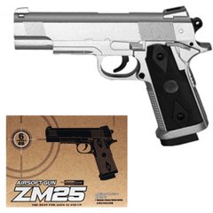 ZM 25 Детский пистолет металл на шариках 20500946 фото