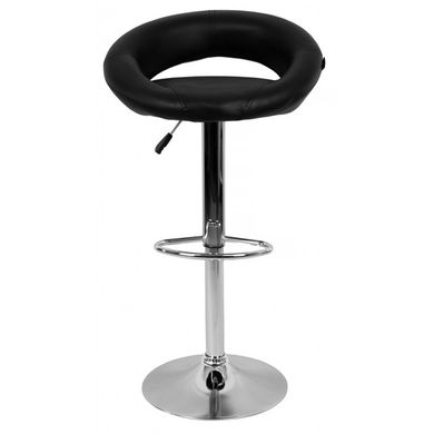 Барный стул со спинкой Bonro B-070 черный (2 шт) 7000101 фото
