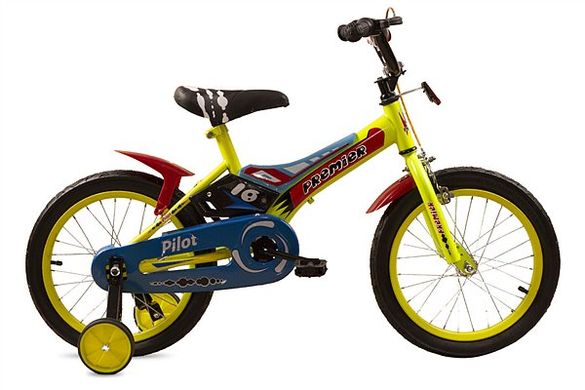 Велосипед детский Premier Pilot 16 Yellow 580439 фото