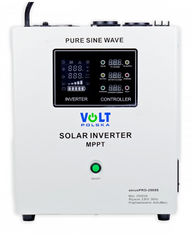 Солнечный инвертор Volt Polska SINUS PRO 2500 S 24/230V 1800/2500W + 40A MPPT 100V (3SPS250024) 22500196 фото