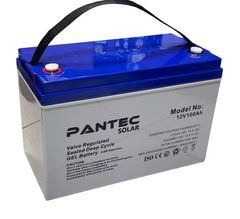 Аккумуляторная батарея Pantec 100-12 Gel 12V 100 Ah 20501610 фото