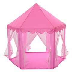 Детская палатка "Пирамида" Bambi M 6113 140х140х135 см (Розовый) 21300601 фото
