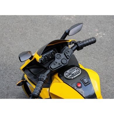 Детский электромотоцикл Spoko Sp-518 желтый 7000740 фото