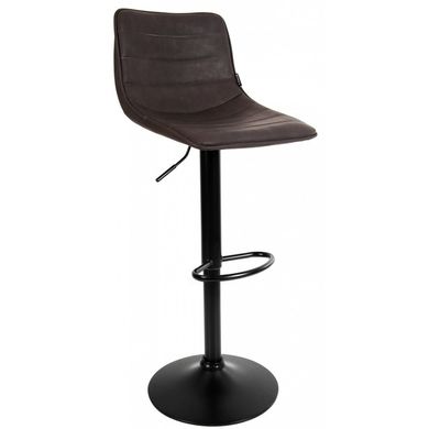 Барный стул со спинкой Bonro B-081 коричневый (2 шт) 7000102 фото