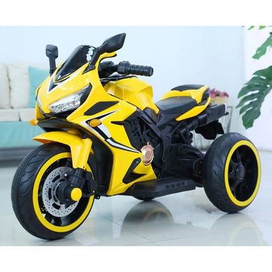 Детский электромотоцикл Spoko Sp-518 желтый 7000740 фото