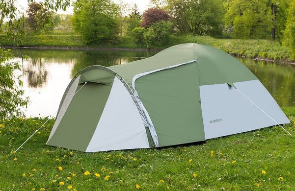 Палатка 4-х местная Presto Acamper Monsun 4 Pro зеленый - 3500мм. H2О - 4,1 кг. 22600045 фото