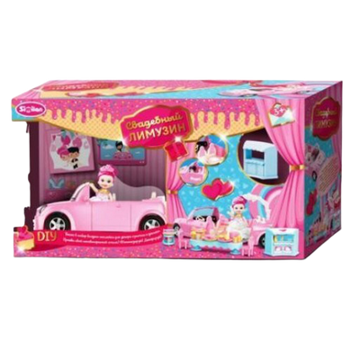QL055-2 Кабриолет для куклы "Свадебный лимузин" с куклой и аксессуарами 20500354 фото