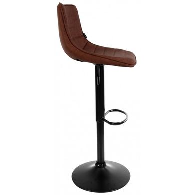 Барный стул со спинкой Bonro B-081 светло-коричневый (2 шт) 7000103 фото