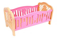 Игрушечная кроватка для куклы 4517TXK, 2 цвета (Розовая) 21303423 фото