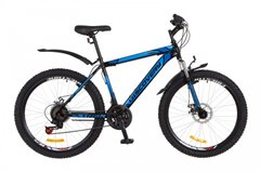 Велосипед 26 Discovery TREK AM 14G DD рама-18 St чорно-синій з крилом Pl 2018 1890414 фото