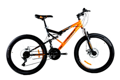 Гірський Двопідвісний велосипед 24 дюймів 17 рама Azimut Scorpion 24-095-S 20500046 фото