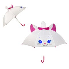 Детский зонт Кошка UM2610 пластик, крепление, 60 см 21300453 фото