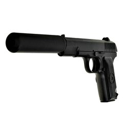 G33A Пистолет страйкбольный пистолет Galaxy копия тт металл с глушителем черный 20500949 фото