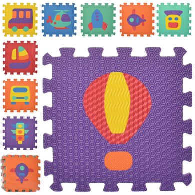 Детский коврик Мозаика MR 0358 из 9 элементов 21306716 фото
