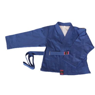 Куртка SAMBO синяя (ткань ёлочка), р. 32/рост 128 1640456 фото