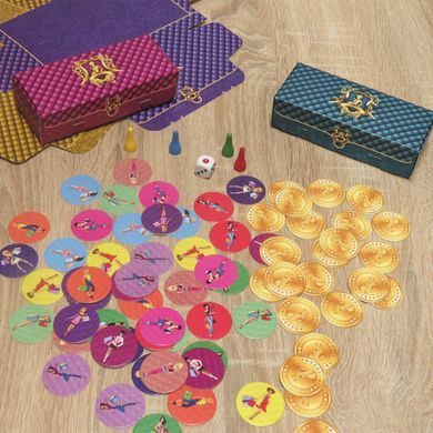 Детская настольная игра для девочек "Модница" 0239 на укр. языке 21305250 фото