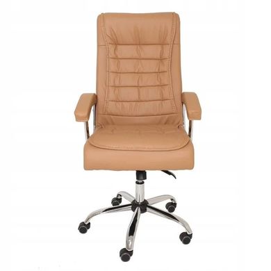 Крісло офісне Js Bergano світло коричневе 20200234 фото