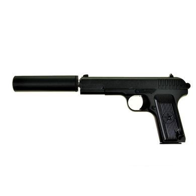 G33A Пістолет страйкбольний пістолет Galaxy копія тт метал з глушником чорний 20500949 фото