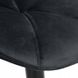 Барний стілець Hoker Just Sit Sevilla Velvet Чорний 20200184 фото 7
