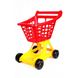 Детская игровая "Тележка для супермаркета" ТехноК 4227TXK, 56х47х36.5 см (Красный) 21300953 фото