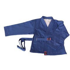 Куртка SAMBO синяя (ткань ёлочка), р. 34/рост 134 1640457 фото