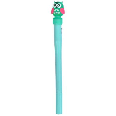 Ручка гелева "Сова" GP-1099 світиться (Зелений) 21302154 фото