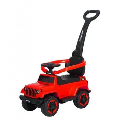 Каталка-толокар Spoko SP-219 2в1 с родительской ручкой красный 7000528 фото