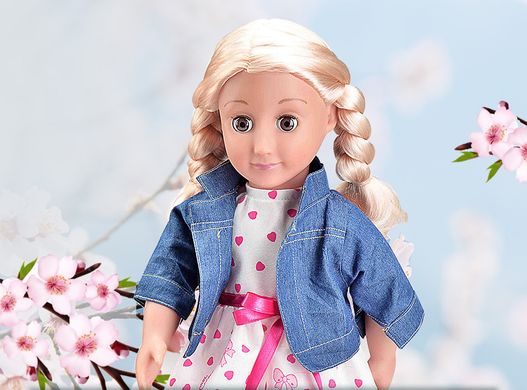 Кукла для девочек "A" 2050 мягконабивная 21303925 фото