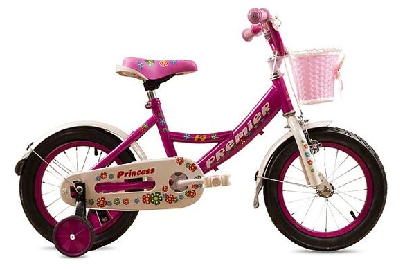 Велосипед детский Premier Princess 14 Pink 580444 фото