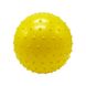 М'яч гумовий Їжачок Bambi BT-PB-0139 діаметр 23 см (Жовтий) 21300505 фото