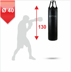 Мішок боксерський з вузлом кріплення на ременях, розмір: 130х40 1640007 фото