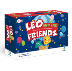 Детская настольная игра на составление сюжета "Лео и его друзья" 300210 от 3 лет 21306469 фото